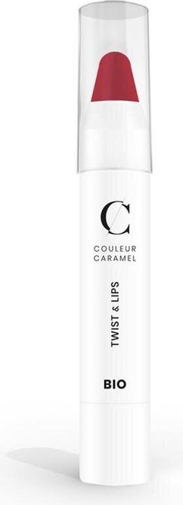 Couleur Caramel Twist & Lips (RE) No 404 (404 Rosy Red)