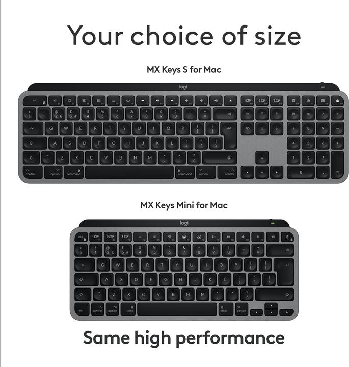 Produktbild Logitech MX Keys S for Mac (CH, Kabellos)