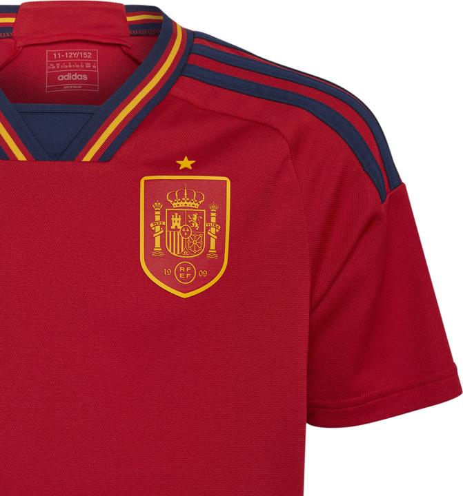 Immagine prodotto adidas Spagna, Maglia da ragazzo, Stagione 2022/23 Maglia Ufficiale Home, 128 UE (128)