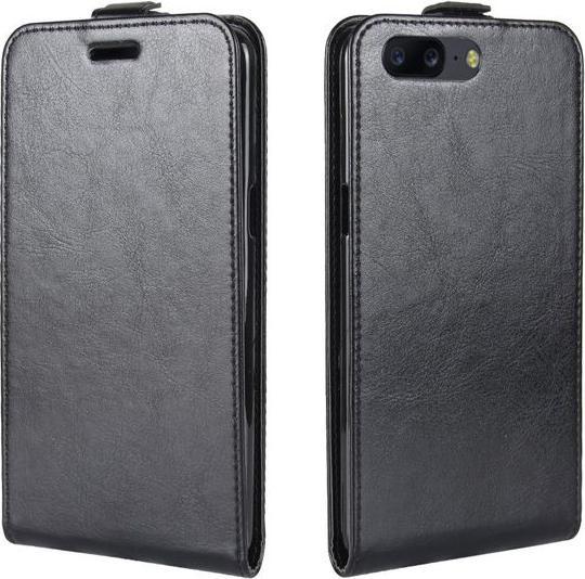 Produktbild MU Classic Crazy Horse Leder Flipcase (OnePlus 5)