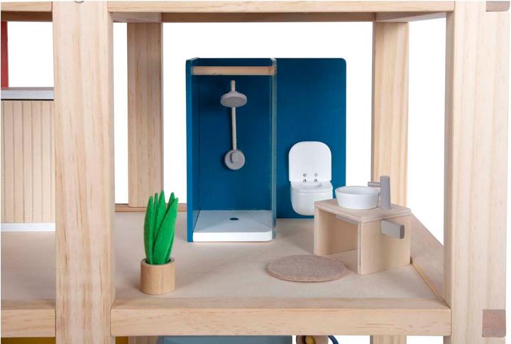 Produktbild small foot Puppenhaus Natur mit Möbeln