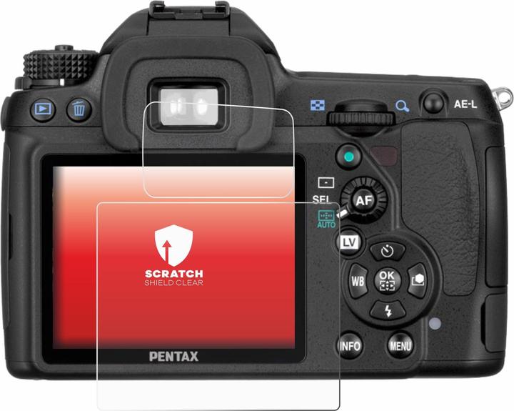 Productafbeelding upscreen Schutzfolie Displayschutz Displayschutzfolie Folie Klar Transparent (Bescherming van het scherm, K5, K-5)