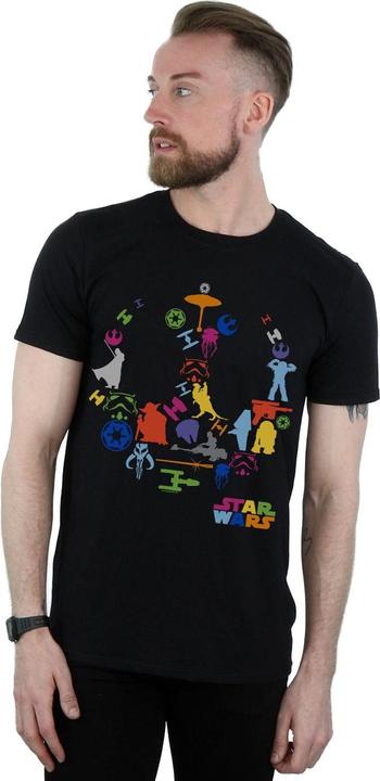 Image du produit Star Wars - T-shirt SILHOUETTE COLLAGE - Homme (4XL)