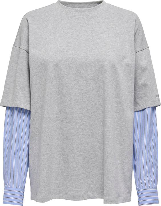 Only Locker geschnitten Rundhals Top Top