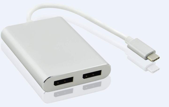 Actual product image Helos Display Splitter - USB-C (M) to DisplayPort (W) (USB-C, 10 cm)