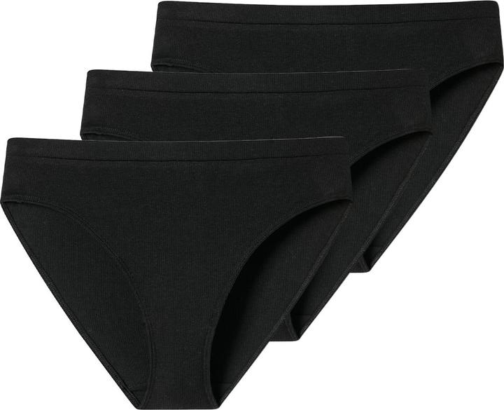 Produktbild Schiesser 3er Pack Pure Rib Rio Slip (40, L, 3er Pack)