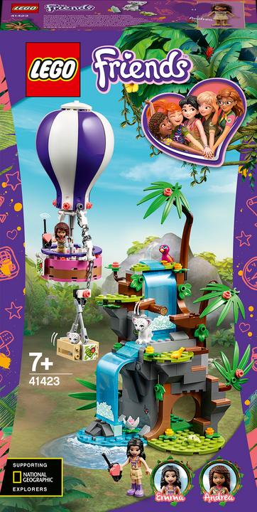LEGO Tiger rescue with hot air balloon (41423, LEGO Friends)