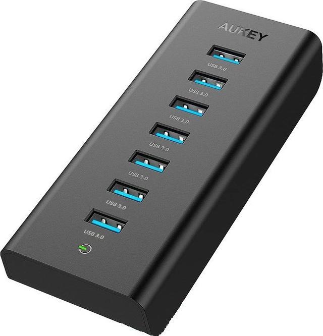 Immagine prodotto Aukey Hub di interfaccia CB-H3 nero (USB-A, 7 Porti)