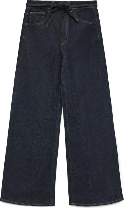 Vero Moda AWMADDIE Hohe Taille Weiter Beinschnitt Jeans Weit geschnitten