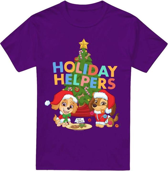 Produktbild Paw Patrol Holiday Helpers TShirt weihnachtliches Design (4XL)