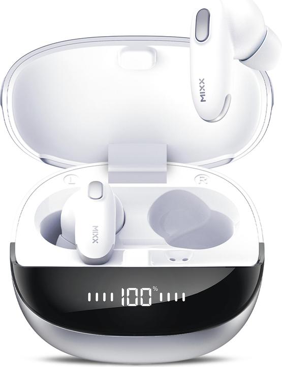 Produktbild Mixx Kopfhörer Mini Charge 2 In-Ear TWS Qi Weiss (Kabellos)