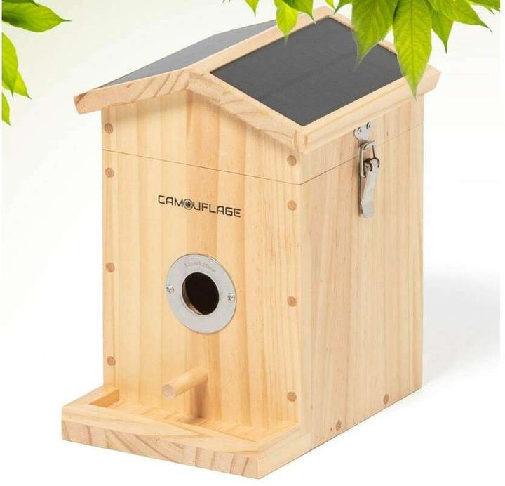 Produktbild WildcameraXL Camouflage Vogelhaus EZ Nesteye, Grundfarbe: Braun, Tierart: Vogel