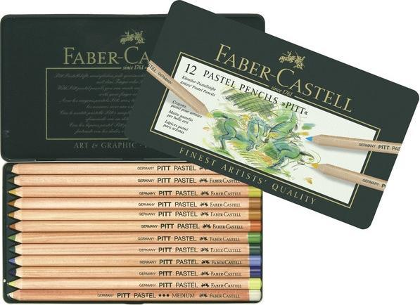 Immagine prodotto Faber-Castell Pitt pastello (Multicolore, 12 x)