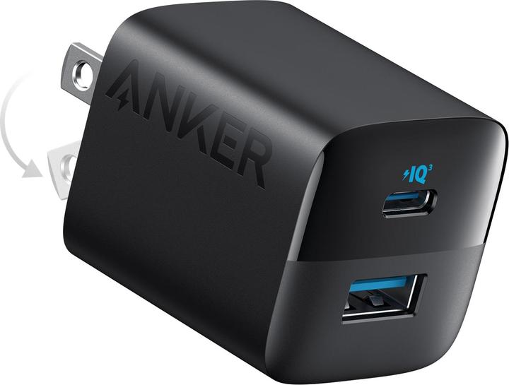Immagine prodotto Anker 323 Caricabatterie a doppia porta da 33W, spina UE (33 W)