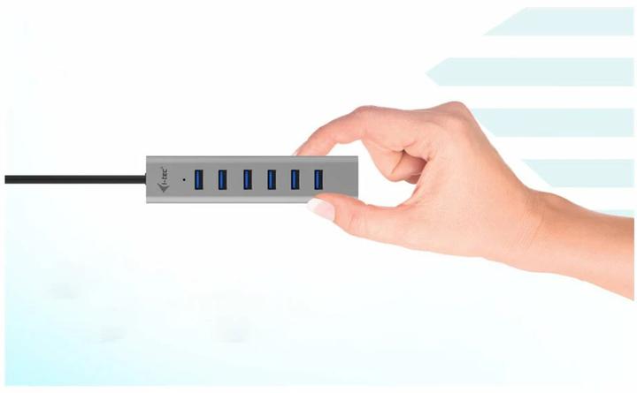 Produktbild i-tec C31HUBMETAL703 (USB-C, USB-A, 7 Ports)