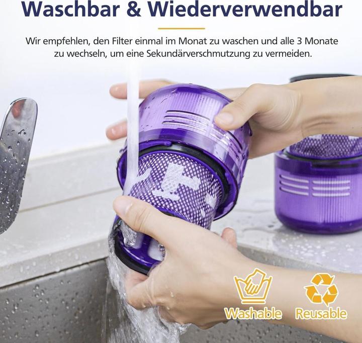 Produktbild Plutoos Ersatzfilter für Dyson V12 Detect Slim Absolute/Total Clean/Extra/Fluf