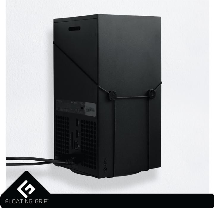 Actual product image Floating Grip Xbox Series X Wall Mount Black (Xbox Series X)