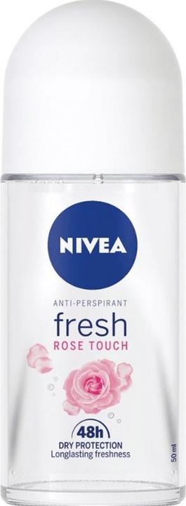 NIVEA Rose Touch 48H Fresh bullet antiperspirant - 50ML (Roll-on, 50 ml)