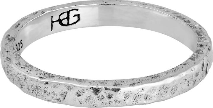 Immagine prodotto Haze & Glory Ring Bandring - Zion Schmales Design 925 Silber (64, 925 Argento)