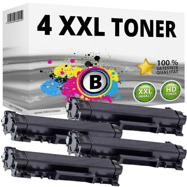 Actual product image Druckfuxx 4 Toner kompatibel Brother TN-2420 DCP-L2510D L2530DW L2550DN HL-L2370
