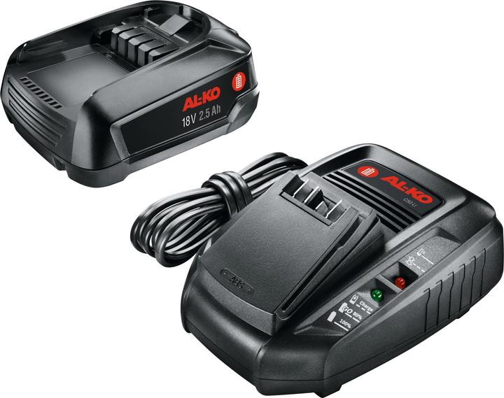 AL-KO Akku und Ladegerät BOSCH HOME AND GARDEN Set, 18 V, 2.5 Ah (18 V)