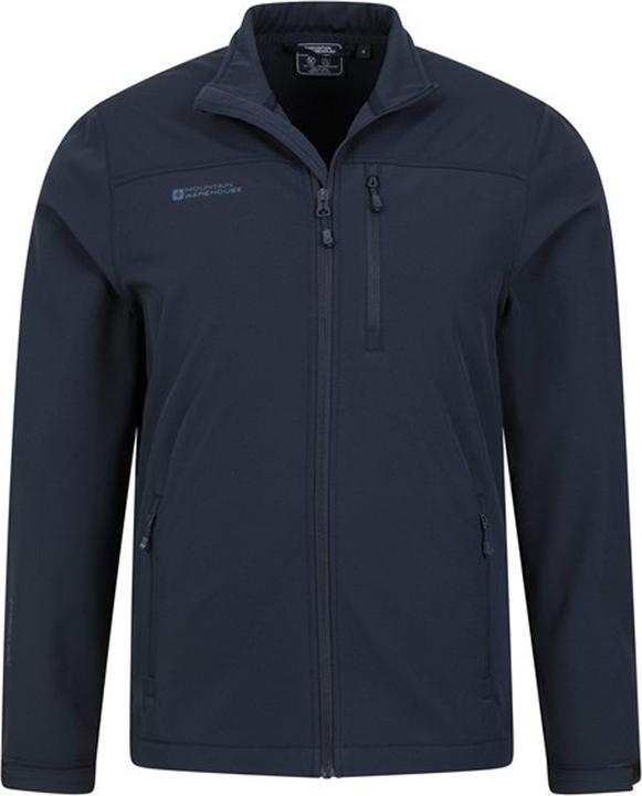 Actual product image Mountain Warehouse Mens Grasmere Soft Shell Jacket (S)