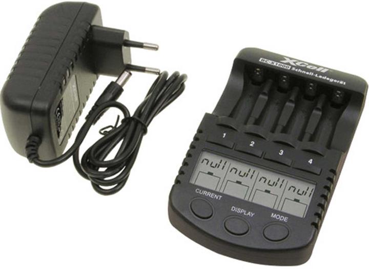 Immagine prodotto XCell Caricatore rapido BC-X1000 LCD digitale (2 pz., AA, AAA, Caricabatterie senza batteria)