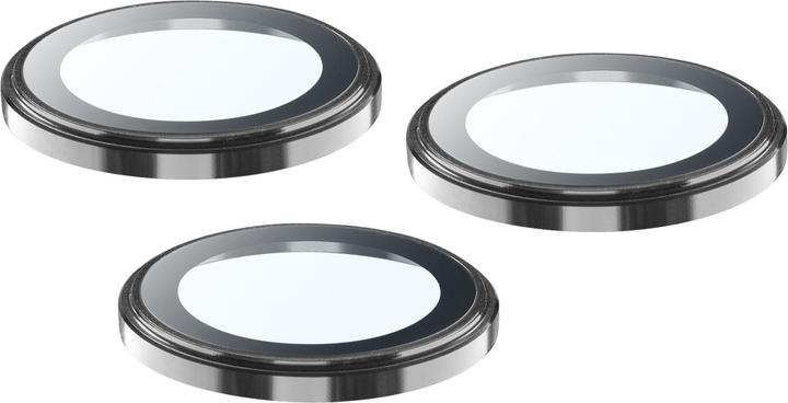 Immagine prodotto Cellularline Camera Lens Ring - iPhone 16 Pro / 16 Pro Max Vetro temperato per la protezione della fotocamera (1 Pezzo/i, Apple iPhone 16 Pro Max, Apple iPhone 16 Pro)