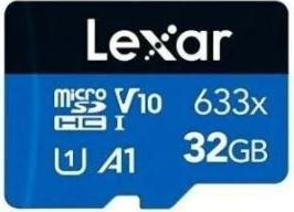 Image du produit Lexar MÉMOIRE MICRO SDHC 32GB UHS-I/LMS0633032G-BNNNG (32 Go, microSDHC, U1, UHS-I)