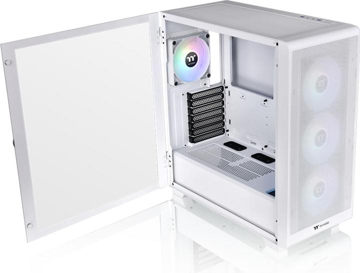 Actual product image Thermaltake S250 TG ARGB Snow White (Mini-ITX, mATX, ATX)