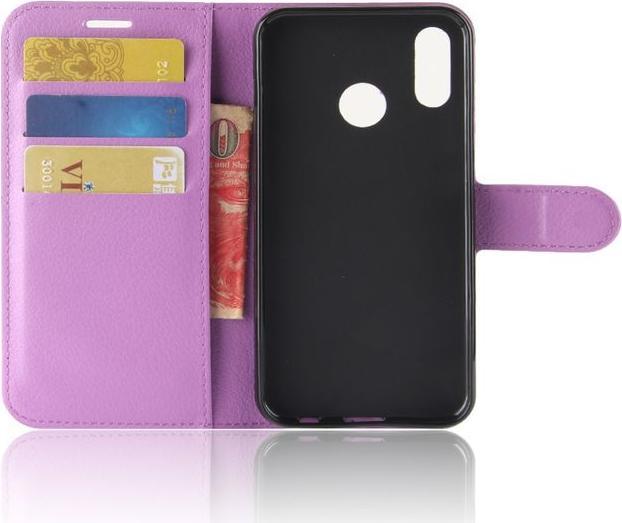 Image du produit MU Classic Série de couvertures de livres en cuir litchi (Huawei Y7 (2019))