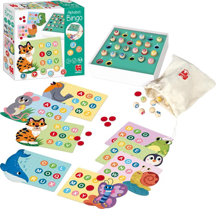 Actual product image Goula Alphabet Bingo (German, French, Italian)