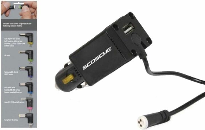 Immagine prodotto Scosche netVOLT Caricatore da auto per netbook (50 W)