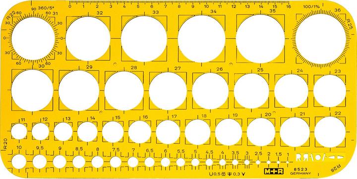 Produktbild M+r Kreisschablone (10 mm)