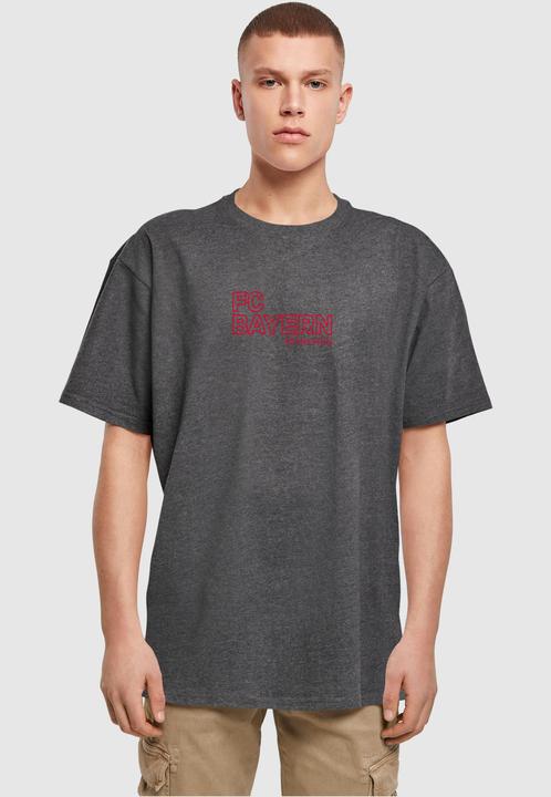 Actual product image FC Bayern München FC Bayern Red Heavy Oversized Tee - 115241 (3XL)