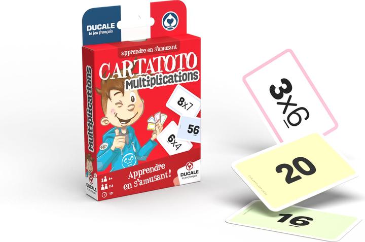 Actual product image Cartamundi Cartatoto Multiplication (French)