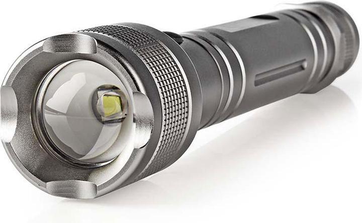 Nedis LED-Taschenlampe, Premium, 500lm - silber (4.40 cm, 500 lm)