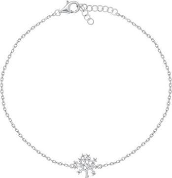 Produktbild Brilio Silver - Delicate silver bracelet Tree of Life with zircons BRC94W