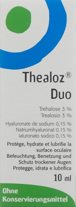 Actual product image Théa Thealoz Duo (10 ml)