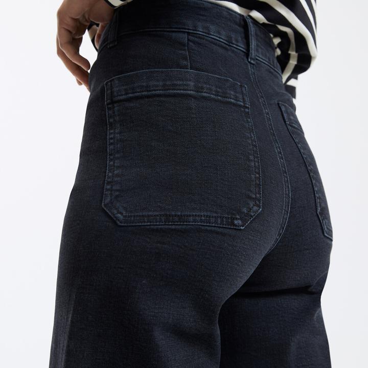 Image du produit La Redoute Collections High-Waist-Jeans (W30/L30)