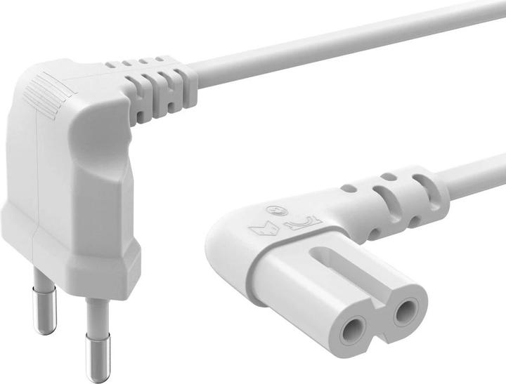 Hama 00221102 Strom Netzkabel Weiss 5 m (5 m)