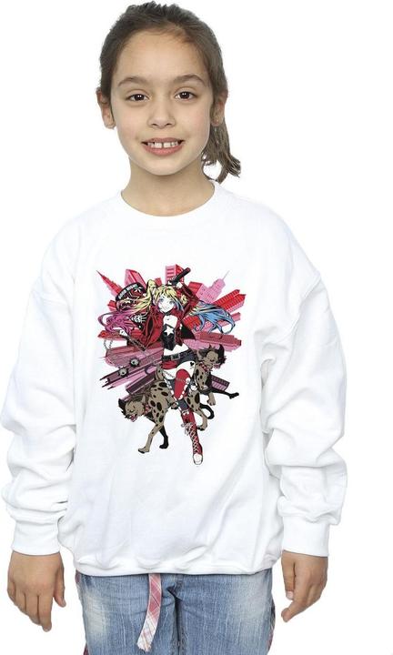Image du produit - Sweat HARLEY QUINN HYENAS - Fille (140, 146)