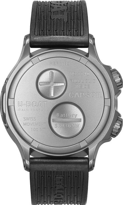 Produktbild U-Boat 8839 Capsoil Doppiotempo SS GMT 45mm 10ATM (Analoguhr, 45 mm)