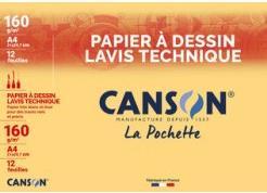 Image du produit Canson papier à dessin technique, 240 x 320 mm, 200 g/qm (240 x 320 mm)
