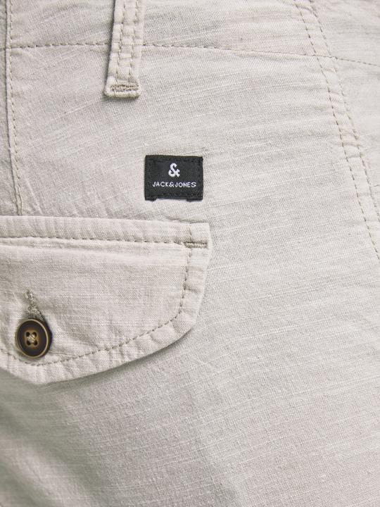 Actual product image Jack & Jones Paul flake linen AKM 980 cargo pants (W36/L32)