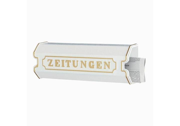 Actual product image Burg Wächter Newspaper roll cast iron newspaper box 1890