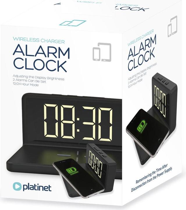 Produktbild Platinet 45101 Digital alarm clock Black