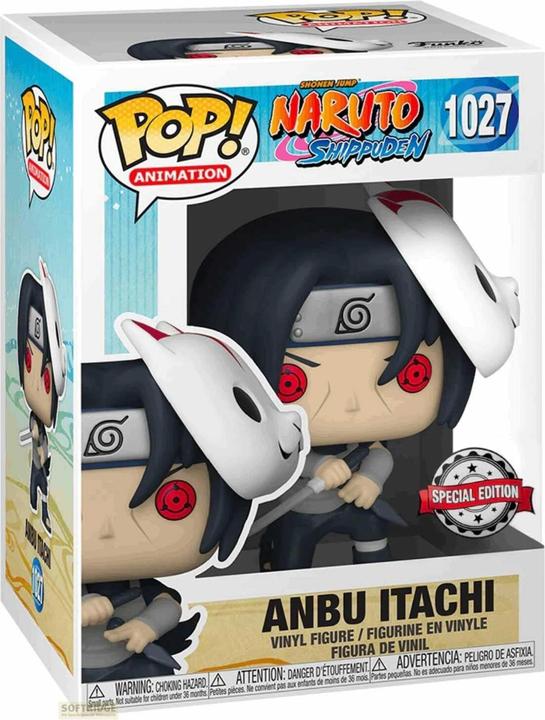 Actual product image Funko Pop! Naruto : Itachi (Anbu) Exclusive (EXM)