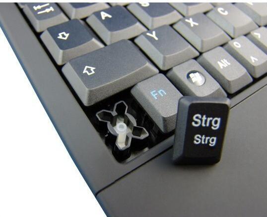 Produktbild KeySonic TAS ACK-540U+ Corded (DE) MINI Touchpad SoftSkin sw (DE, Kabelgebunden)