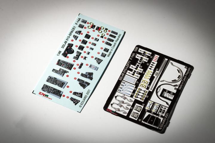 Actual product image Eduard F-14A SPACE 1/48 for TAMIYA
